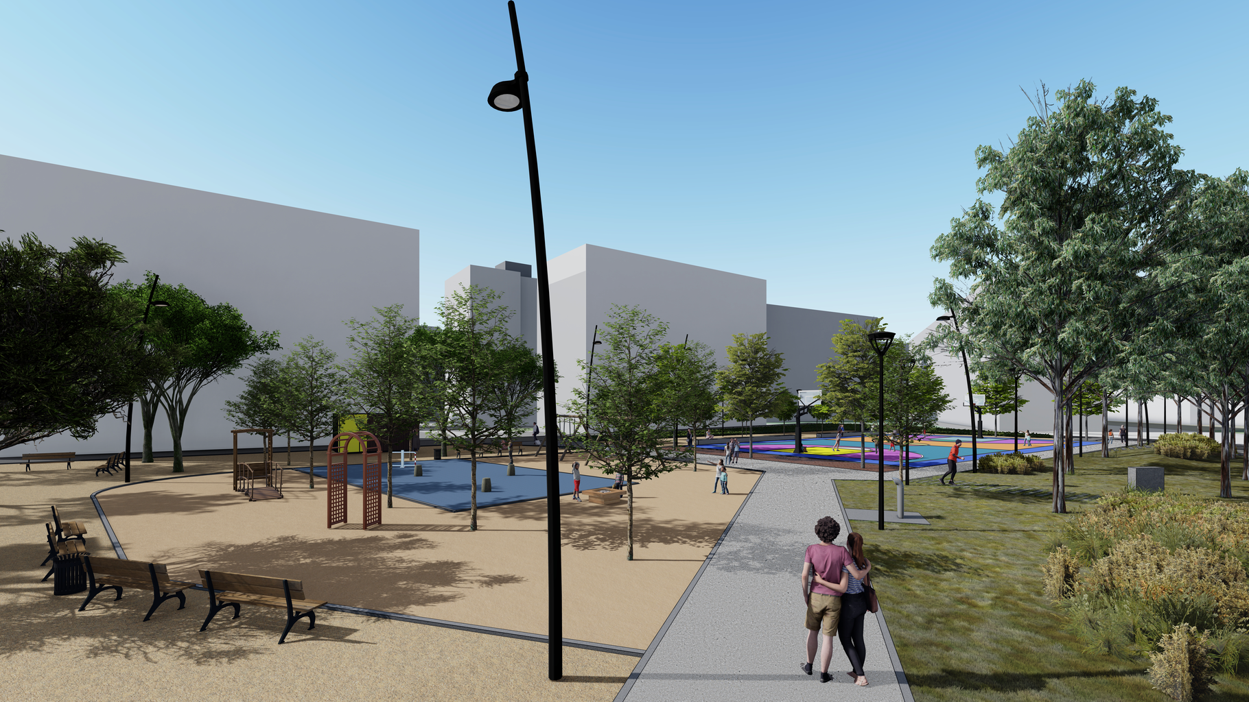 Imatge de la notícia: Obert el concurs públic de les obres de reforma i ampliació del Parc de la Solana